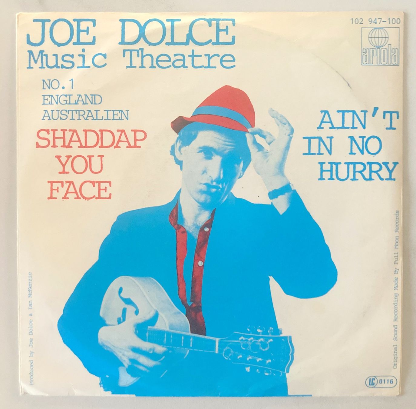 Dischi in vinile: JOE DOLCE - SHADDAP YOU FACE – Usato da Bottens venduto da hotter-than-hell 1