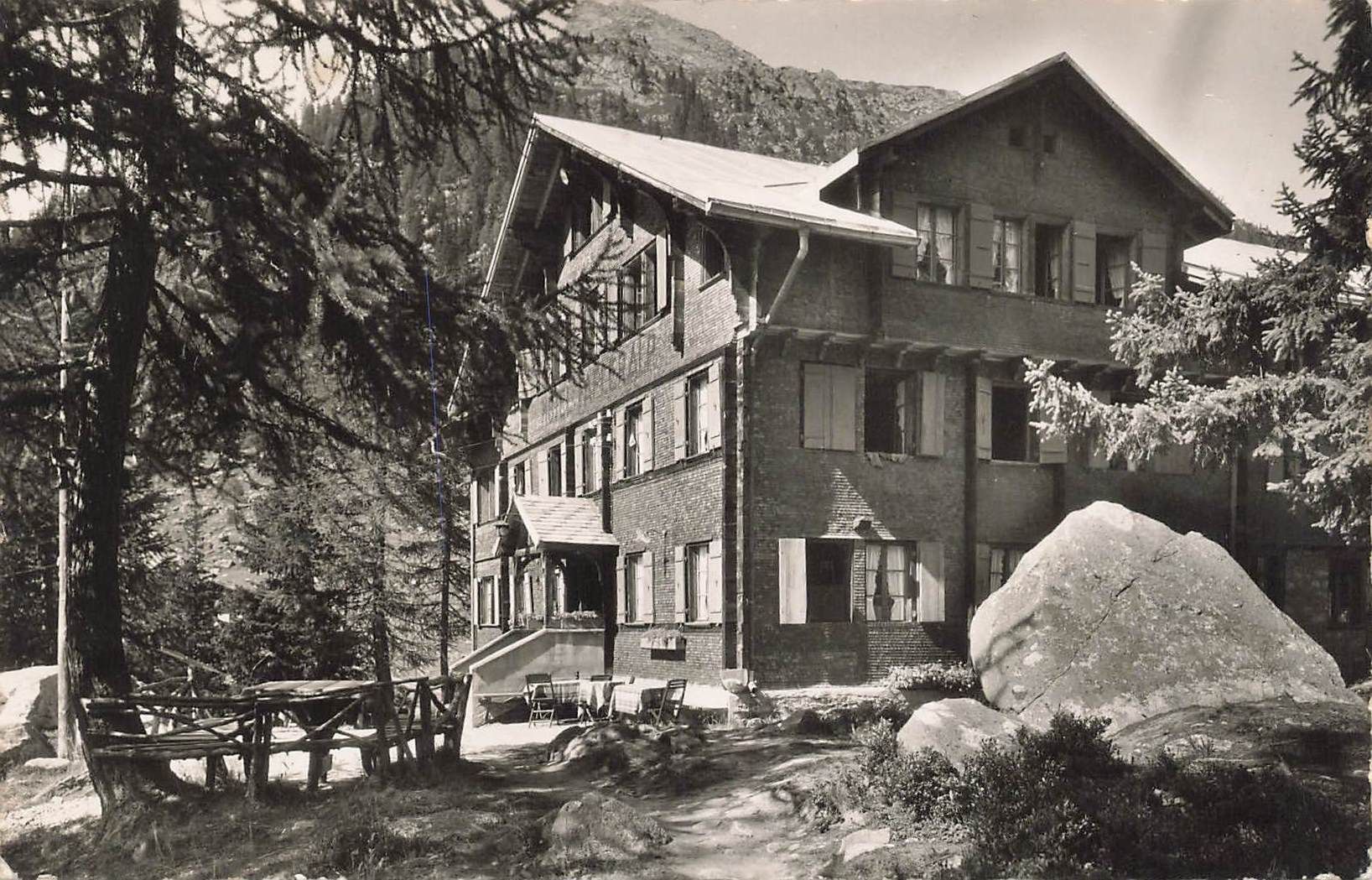 Ansichtskarten: Hotel fafleralp – Gebraucht aus Biasca von Blenio71