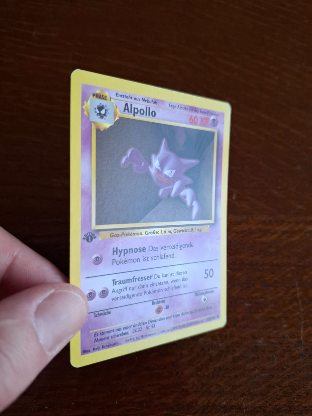 Pokémon Cartes à collectionner: Pokemon Alpollo Base Set 1st edition 29/102 DE – D'occasion à Giornico par ale_lc8k 2
