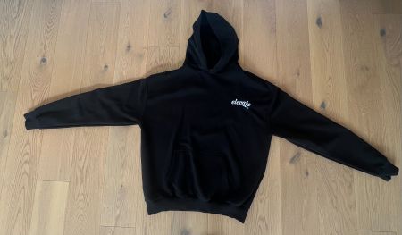 Elevate Hoodie Schwarz – Grösse XL