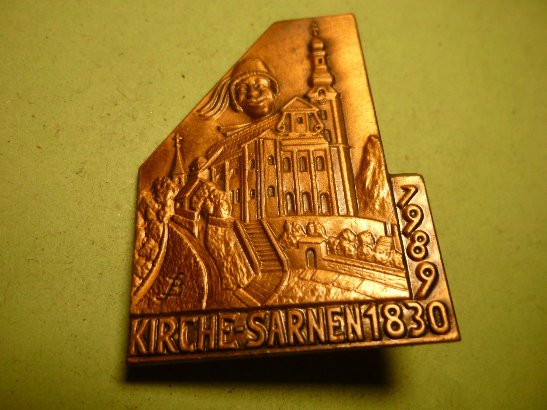 Placchette & Badge: SARNEN 1989 BRONZE – Usato da Ried (Muotathal) venduto da Mandarin02