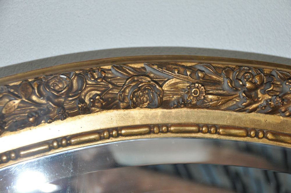Goldener Vintage Spiegel, Wandspiegel, Top Zustand! 7