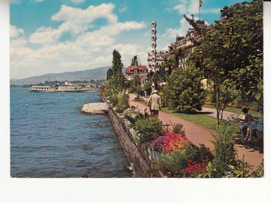 Cartoline postali: Montreux 1963 – Usato da Bürglen TG venduto da StampGraf