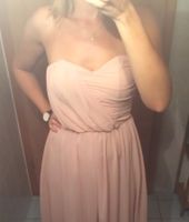 Abito ASOS elegante color pesca, taglia 38