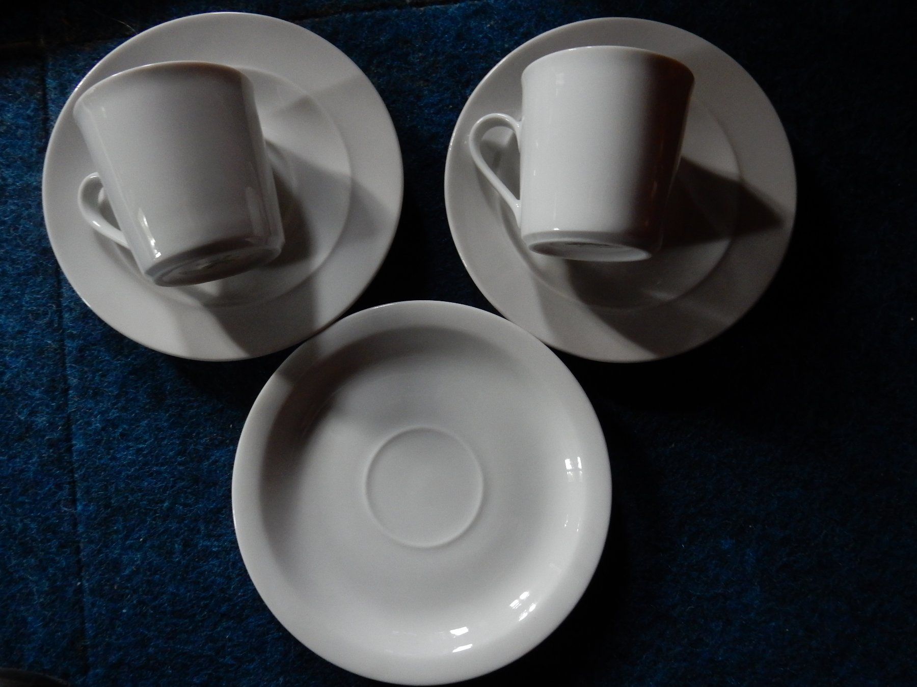 Winterling Set di piatti: 2 Espresso Tassen mit Unterteller 'Winterling' + 1 Teller – Usato da Jona venduto da simongarden 4