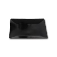 aida QSB Teller schwarz quadratisch 21cm