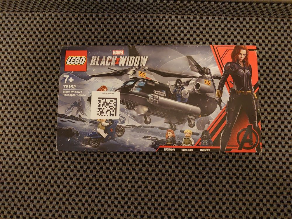 Lego 76162 Superheroes Marvel Black Widow‘s Helicopter Chase (Neu und ...