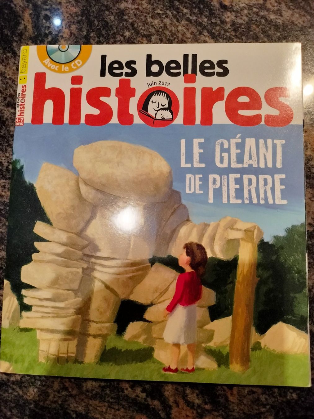 Libri: Le géant de pierre avec CD Les belles histoires – Usato da Cortaillod venduto da rozinna