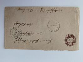 Tübalibrief von Wynigen 11.08.1878 nach Suberg