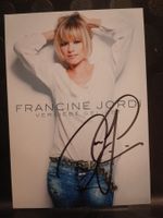 Francine Jordi - Handsigniert alte Autogrammkarte