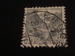 Landschaftsbild SBK Nr. 209 1936 Vollstempel Brugg