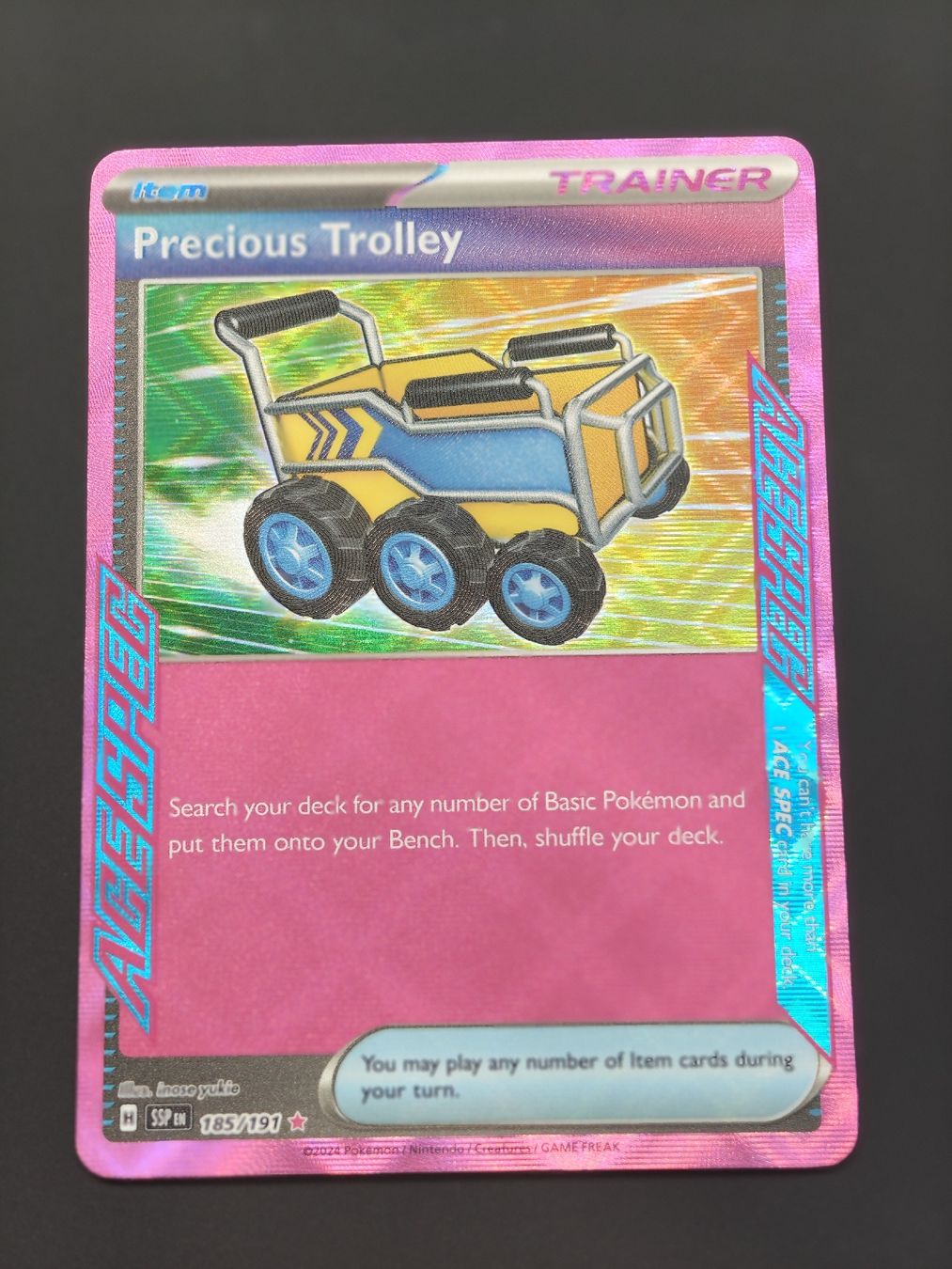 Pokémon Carte collezionabili: Precious Trolley 185/191 EN – Nuovo (secondo la descrizione) da Therwil venduto da Cordachu_Trade