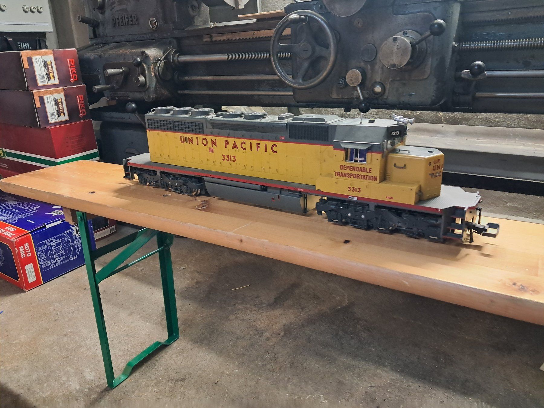 Modellini di ferrovie: Digital Diesellok USA Trains – Usato da Kandersteg venduto da kappeli02