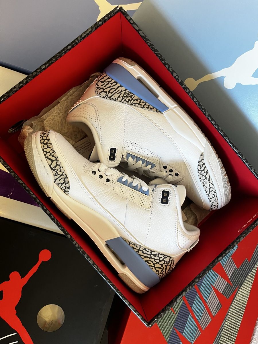 Jordan Scarpe da uomo: Jordan 3 UNC, Grösse 42 – Nuovo e nell'imballaggio originale da Liebefeld venduto da donetasy 1