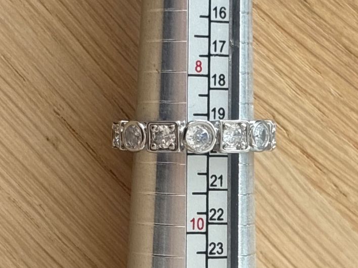 Ringe: Luxus Elegante Gr: 19/9 Ring Memoire Farbe :  Silber – Neu (gemäss Beschreibung) aus Biel-Bienne von Roserosse13 6