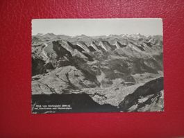Aussicht vom Säntis s/w Karte