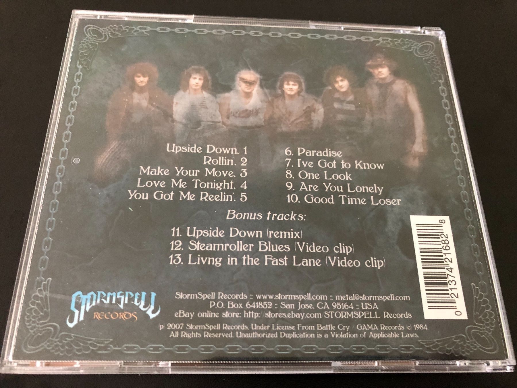 CD: Sergeant (CH) 1984 CD Ltd. Nr.221 – Usato da Schübelbach venduto da Klabauterli 4