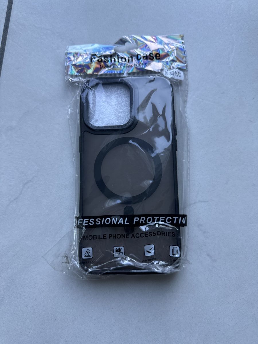 Cover & Protezioni schermo: iPhone 15 Pro Max Hülle, Schwarz, Neu mit Ring – Nuovo (secondo la descrizione) da Bremgarten b. Bern venduto da Sportlich09 1