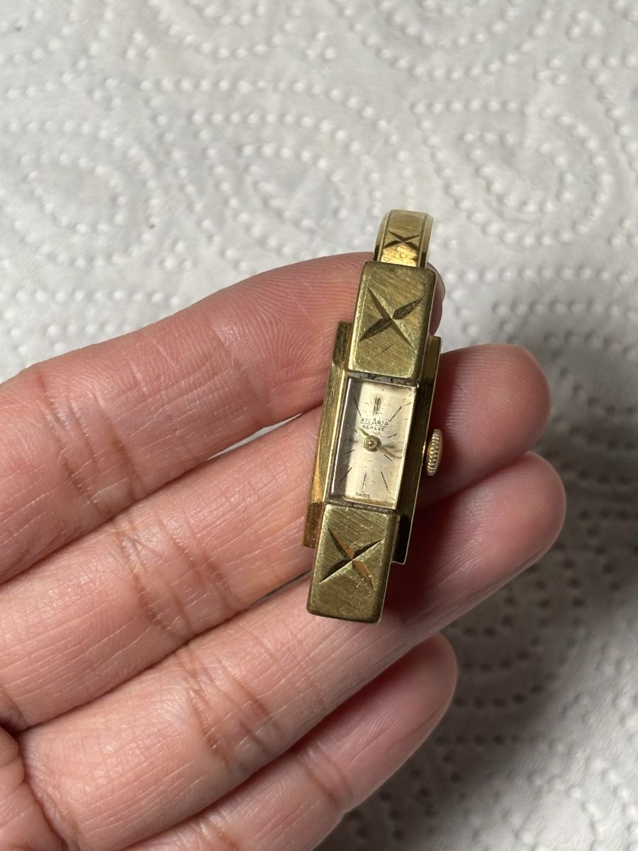 Swiss Orologi: Gold plated vintage watch – Difettoso da Confignon venduto da Second_Hand_Ch 1