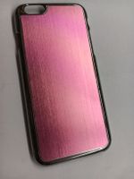iPhone 6 Hülle Case Metallic Pink Alu gebürstet  backcover