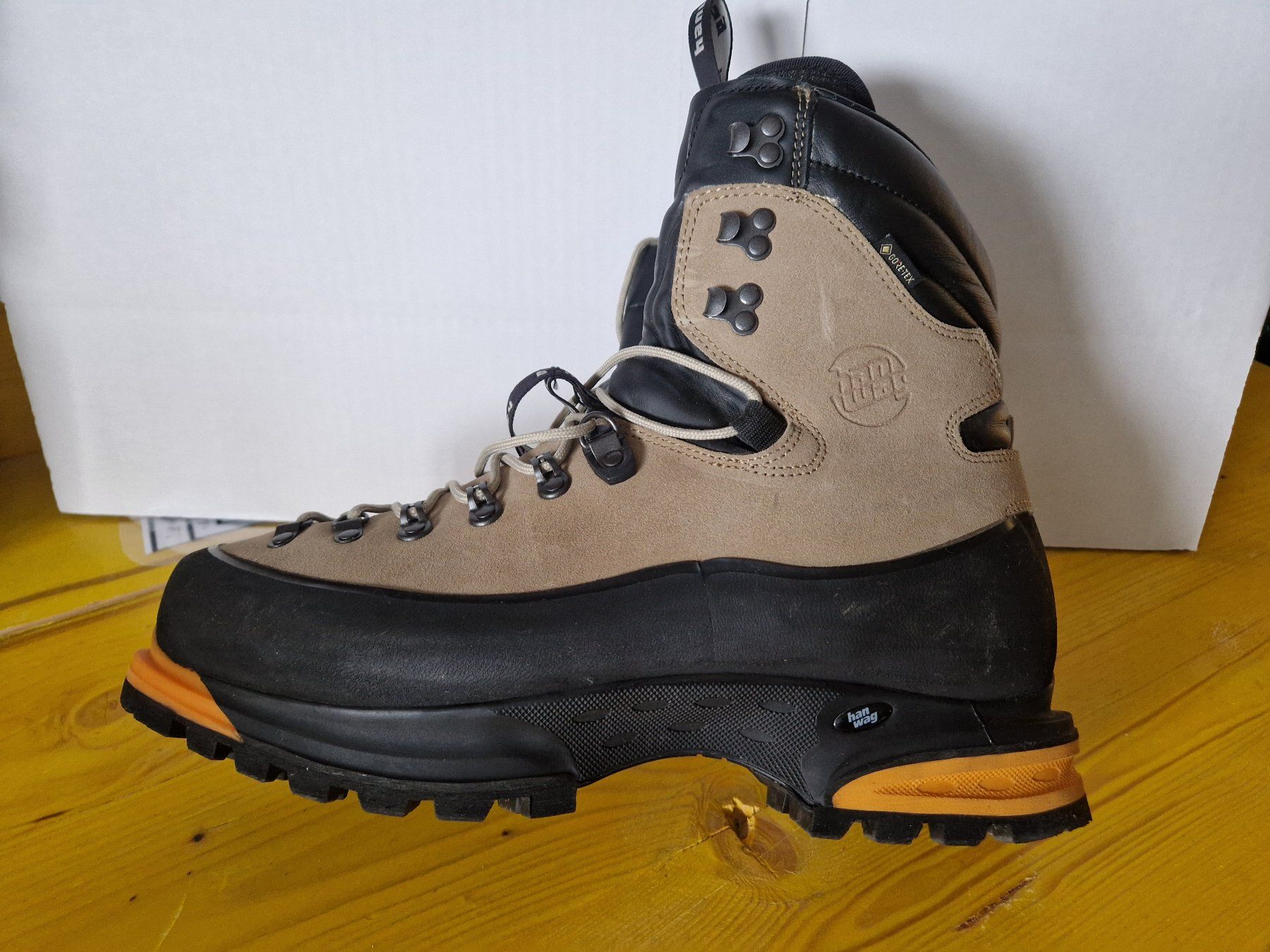 Hanwag Scarpe da uomo: Bergschuhe  Hanwag Omega GTX – Nuovo (secondo la descrizione) da Islikon venduto da vw-klassiker 2