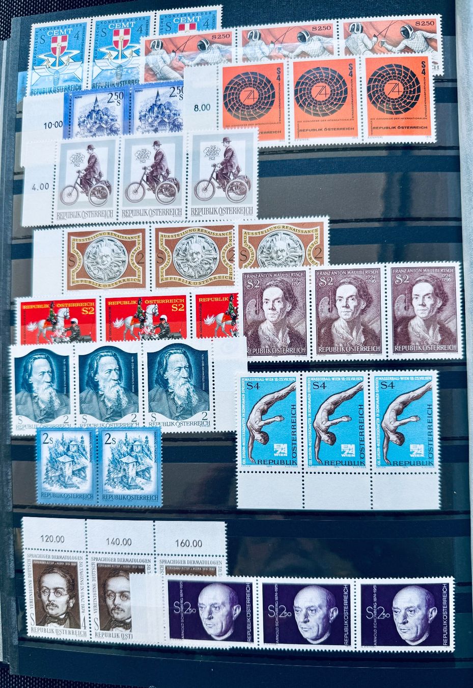 Alle Briefmarken: **Briefmarken Sammlung Österreich diverse Motiven** – Gebraucht aus Langrickenbach von MeUs74 1