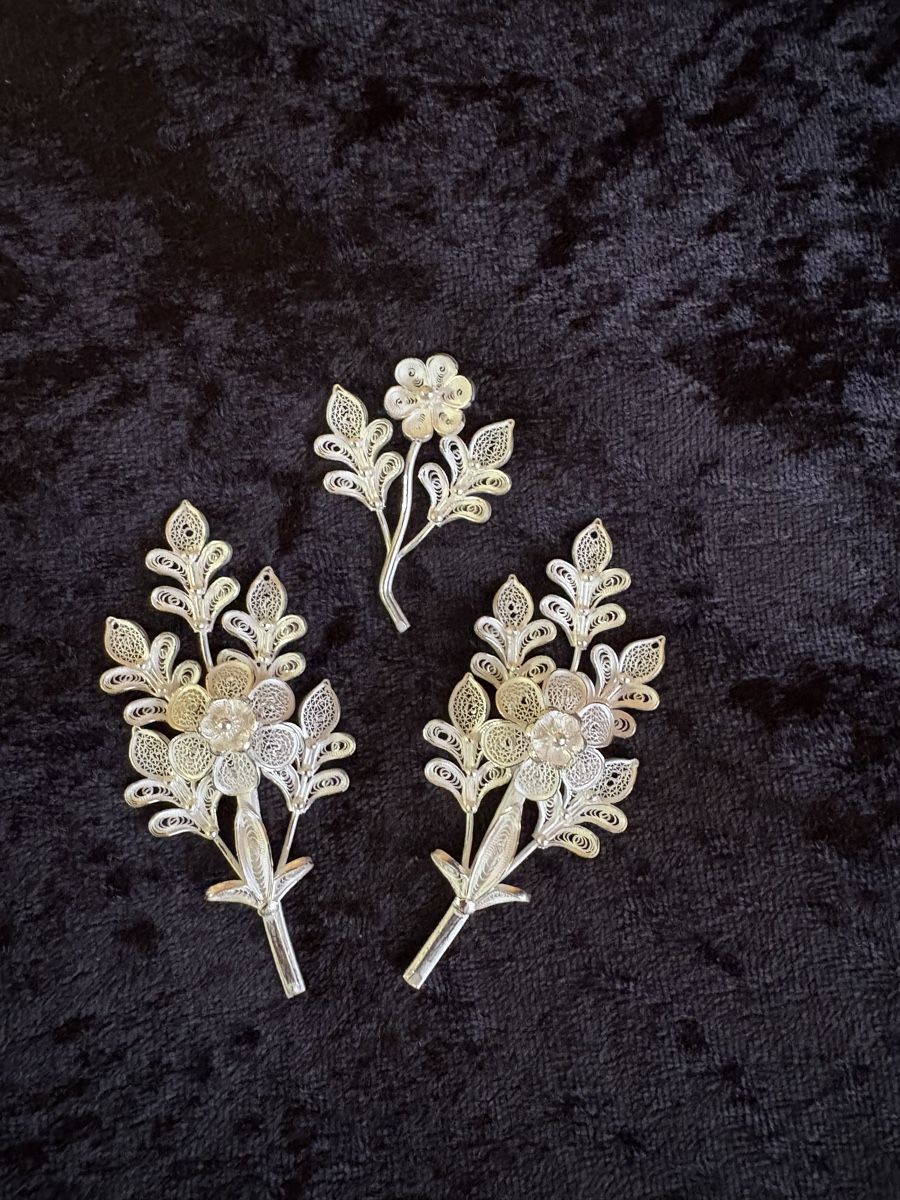 Altri gioielli: Silber Filigranschmuck zu Münger Tracht oder Buechibärger – Nuovo (secondo la descrizione) da Grenchen venduto da nethy 6