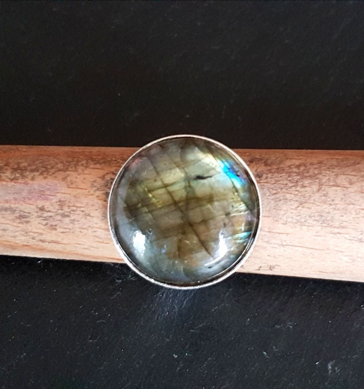 Ringe: Bague Labradorite et argent 925 Taille réglable – Neu und originalverpackt aus Veyrier von Leilazizou 1