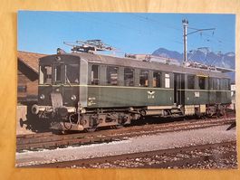 Postkarte Gruyère Fribourg Morat GFM ABDe 2/4 155