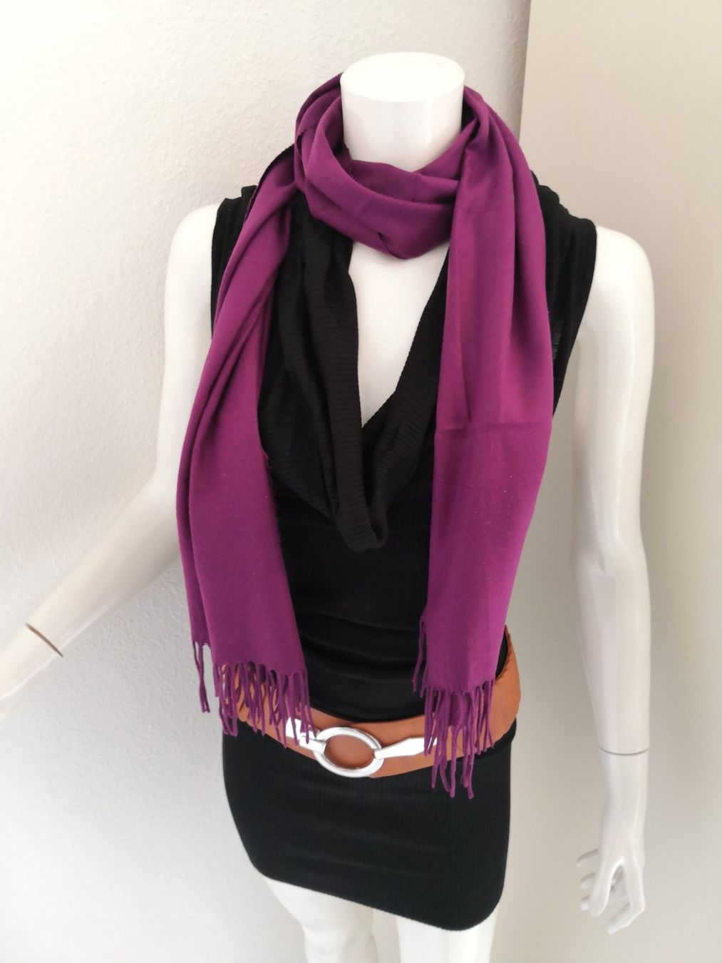 Foulards, Tücher & Schals: 🤩WEICHER SCHAL VIOLET NEU – Neu (gemäss Beschreibung) aus Olten von Naja-Twins-Twins 8