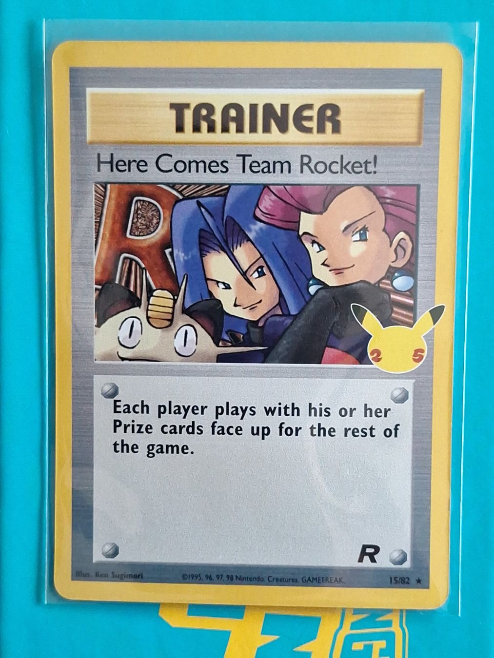 Pokémon Carte collezionabili: Here Comes Team Rocket - Celebrations – Usato da Altstätten SG venduto da GGsGameshop