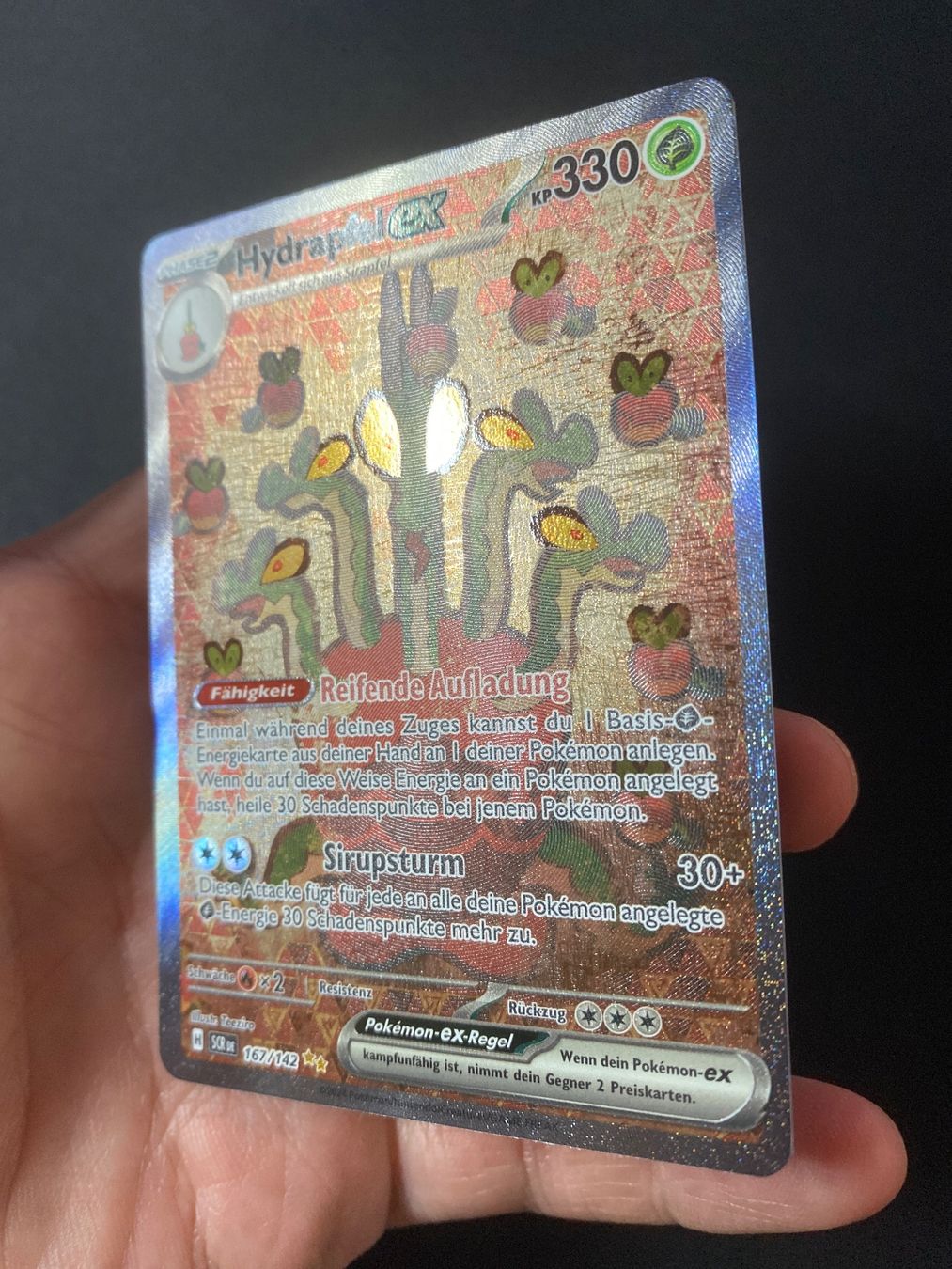 Pokémon Carte collezionabili: Hydrapfel ex 167 - Hydrapple ex - Stellar Crown - DE – Nuovo (secondo la descrizione) da Hausen AG venduto da Shrade 1