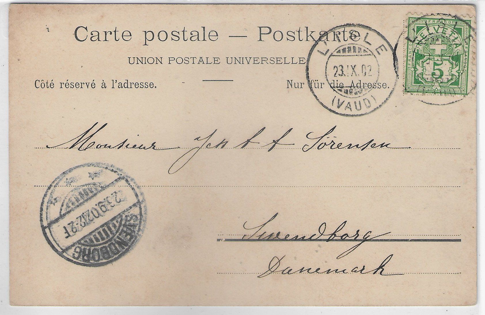 Cartoline postali: L'Isle a vole d'oiseau – Usato da Ettingen venduto da Kartenplanet 1