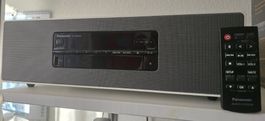 Panasonic Audiosystem SC-DM504 weiss mit Fernbedienung