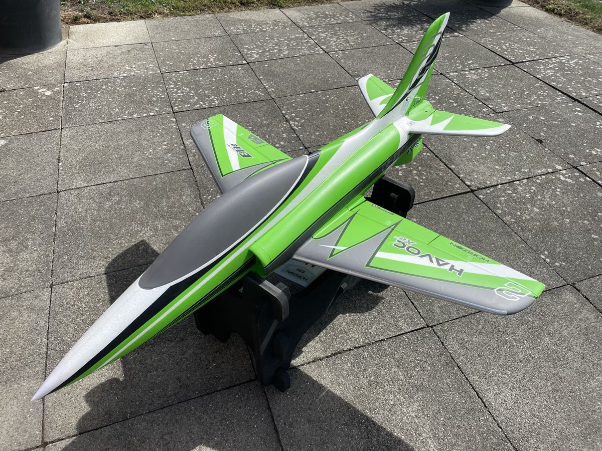 E-Flite Modellismo RC: RC Flugzeug E-flite Havoc XE neu – Nuovo (secondo la descrizione) da egliswil venduto da garutschli