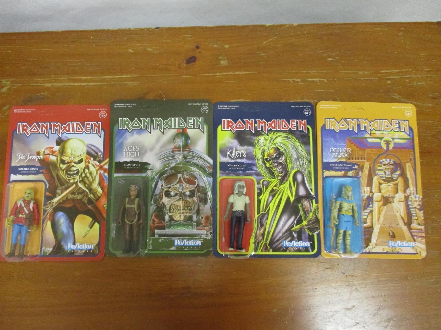 Statuette: Iron Maiden ReAction Actionfiguren – Nuovo e nell'imballaggio originale da Liestal venduto da Disc-Point