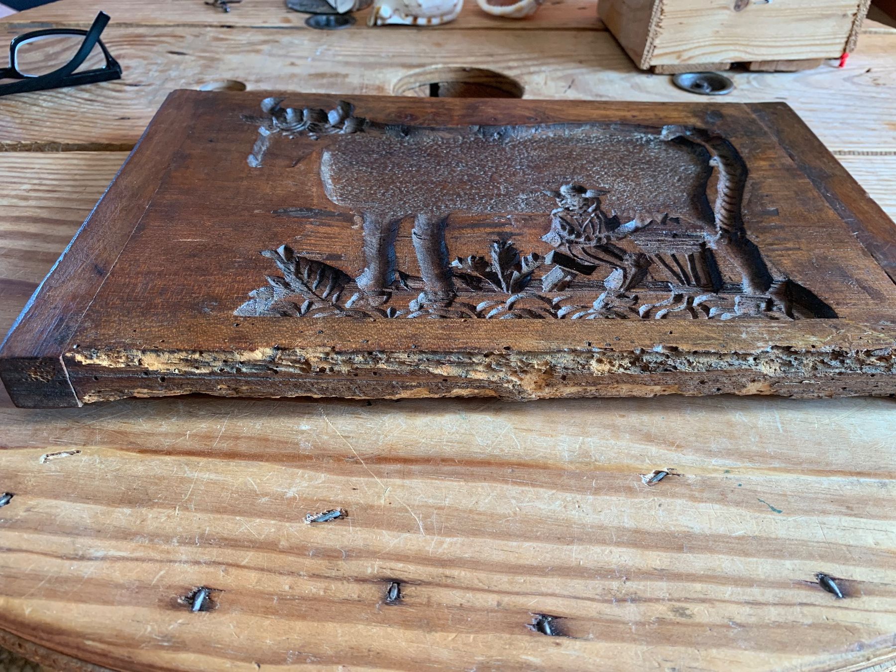Backformen: Altes Holzmodel für Gebäck – Gebraucht aus Bibern SO von wecafra 5