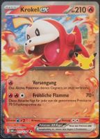 Pokemon 30 Jahre Krokel EX (DE)