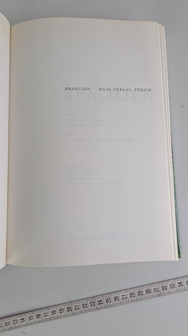 Libri: Brasilien Bildband Silva 1964 – Usato da Zürich venduto da axolottchen 3