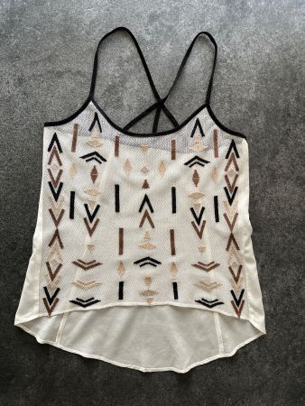 BERSHKA Damen Spaghettiträger-Top - Größe M