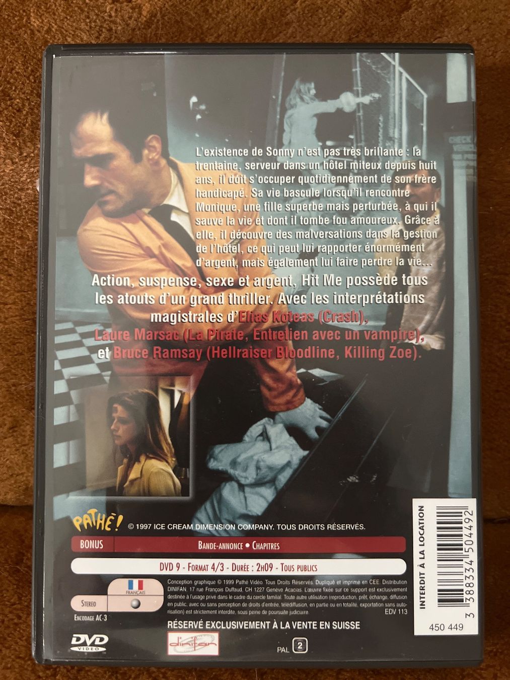 Tutti i DVDs: HIT ME, thriller avec Elia Koteas – Usato da Bouveret venduto da Feelgoodtrading 1