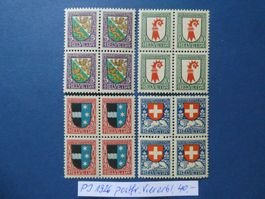 PJ 1926 postfrische ** Viererblöcke