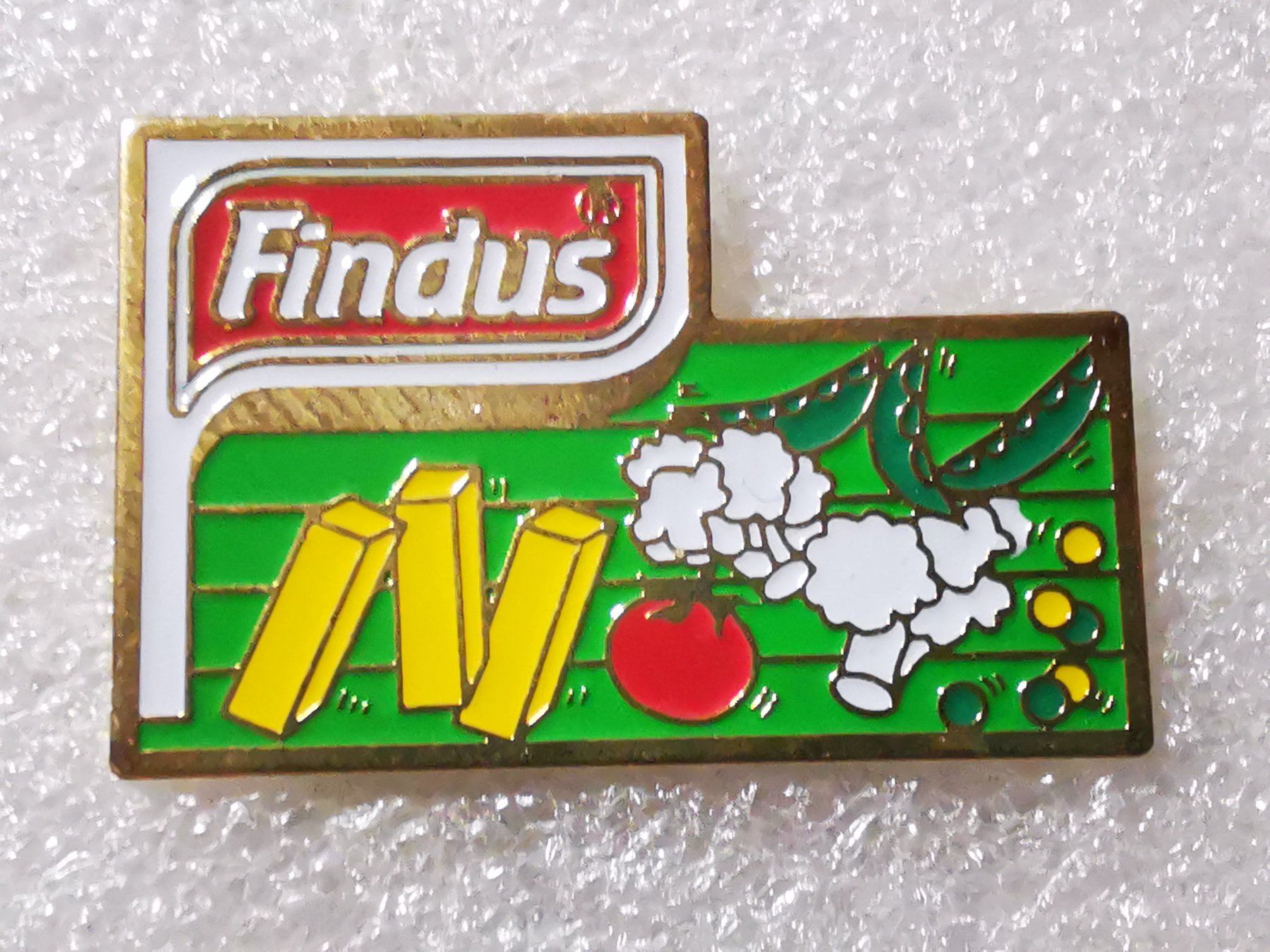 Placchette & Badge: Ansteckpin 114: Findus – Usato da Oppligen venduto da Pin-Fall-Shop