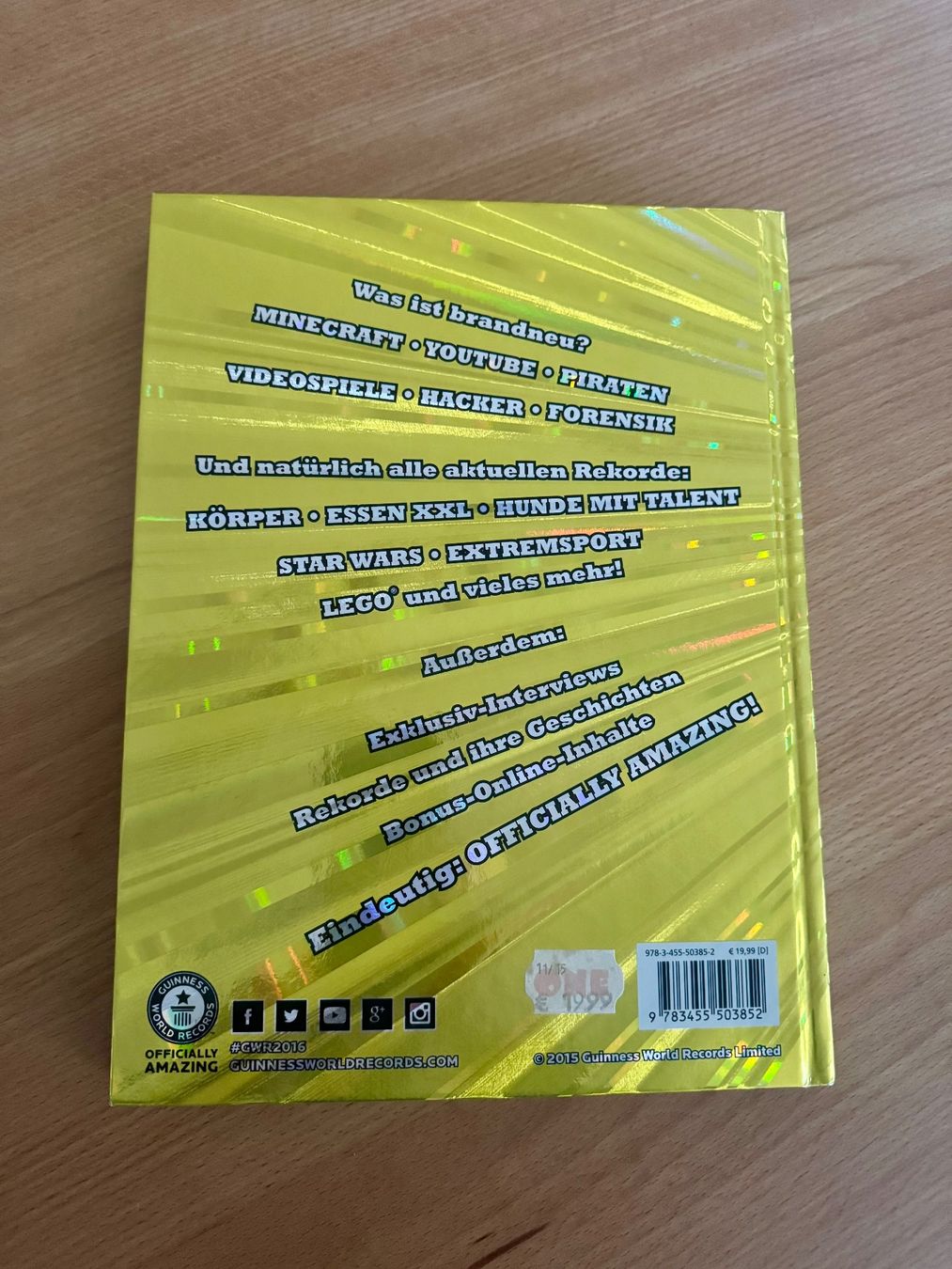 Libri: Guinness World Records 2016 – Usato da Gersau venduto da walin_6442 1