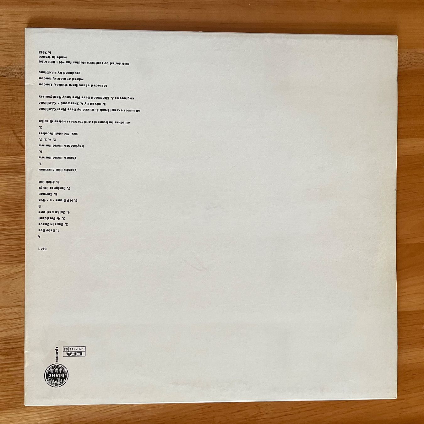 Vinyles: TASTELESS CUTS - feat. dj spike - LP – D'occasion à dachsen par oheio 1
