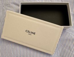 Celine Aufbewahrungsdose weiss mit schwarzer Gravur