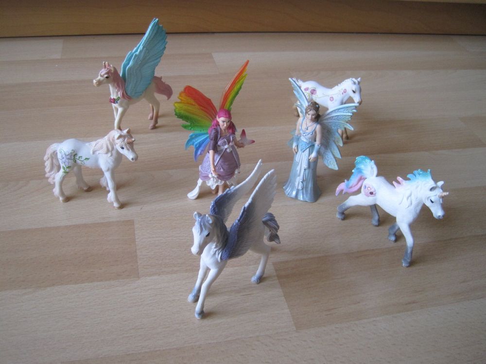 Schleich Elfen & Einhörner und Pferde schönes selten LOT | Kaufen auf