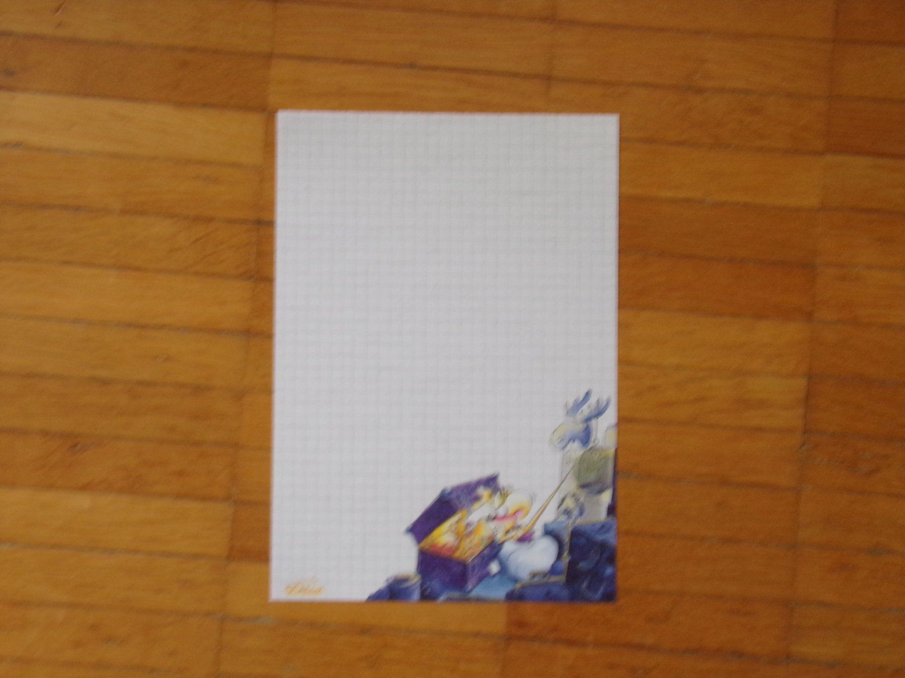 Carta: Diddl Blatt A5  ALT  Nr. 212 – Usato da Winterthur venduto da Jessi_di
