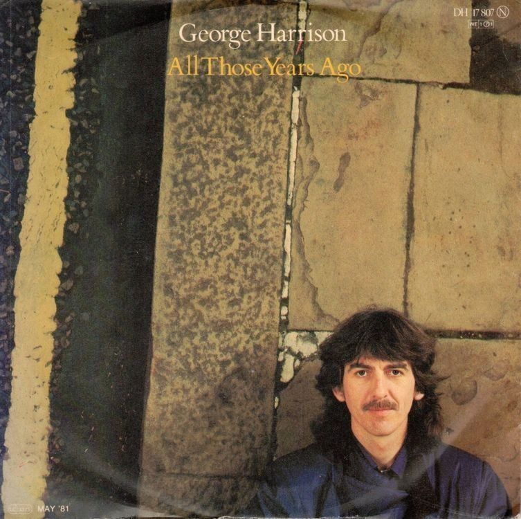 Dischi in vinile: George Harrison  --  All those years ago   Single7 – Usato da Rheinau venduto da thespecials