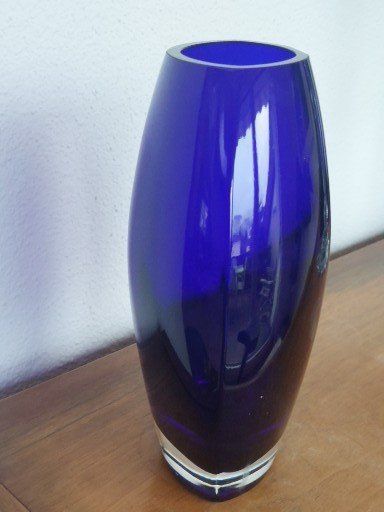 Vasi & Recipienti: Massive kobaltblaue Glasvase, Mid Century – Usato da Hergiswil NW venduto da maiette-23.N 1